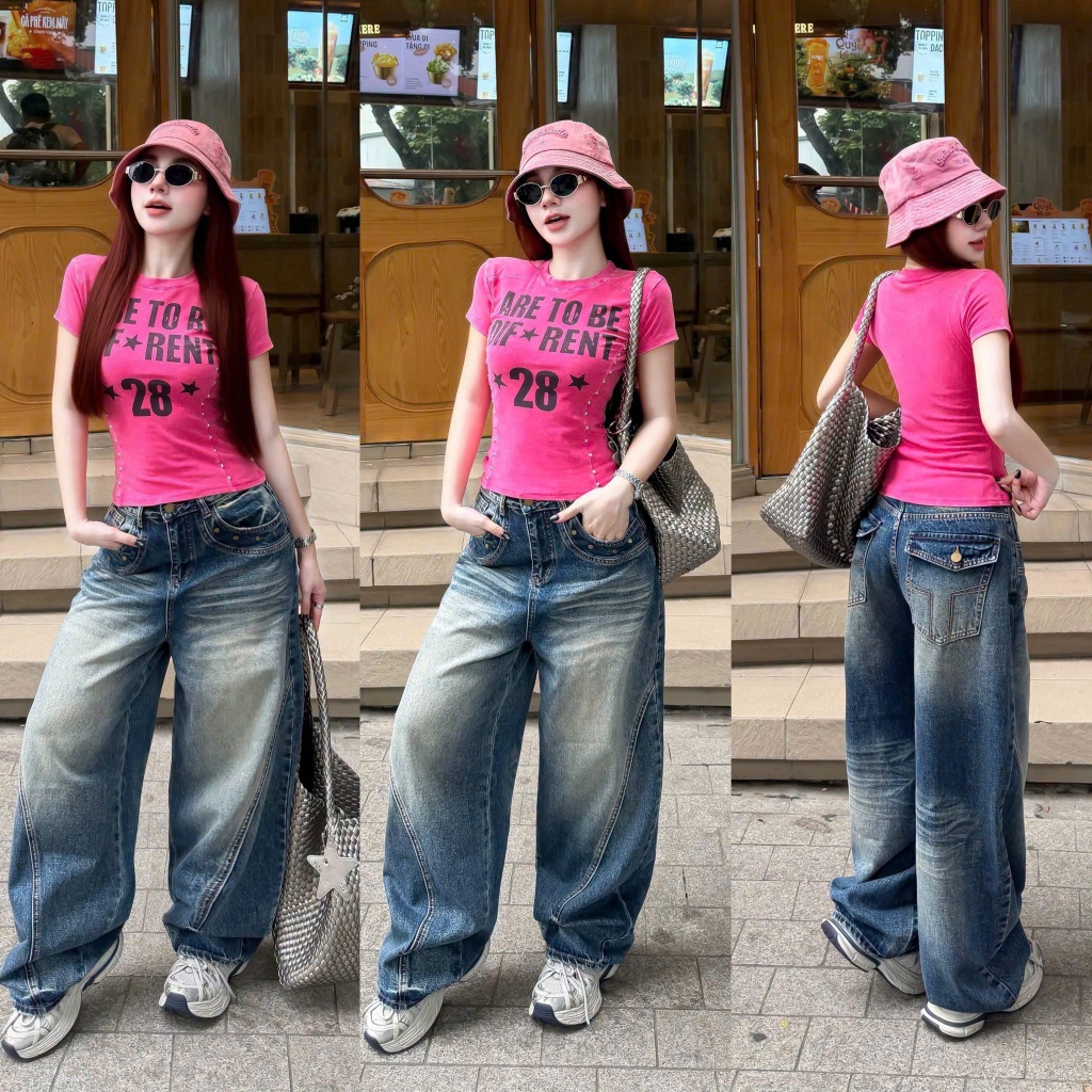 Áo Thun Nữ Croptop Crt Dáng Ngắn QCCC Cao Cấp