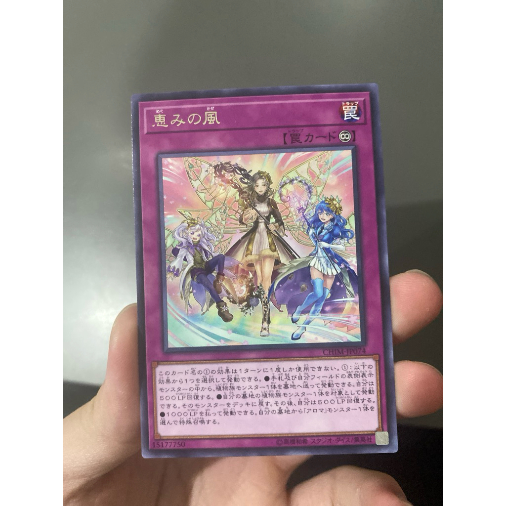 Blessed Wind - Rare OCG - CHIM-JP074