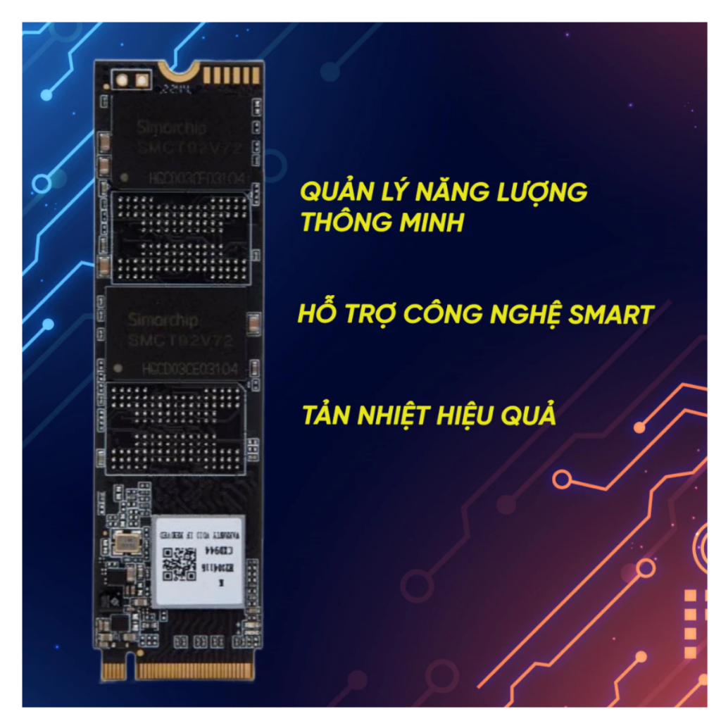 FULL VAT |Ổ cứng SSD Simor Chip 256GB M2 Gen 3x4 NVMe -SSD N320PRO