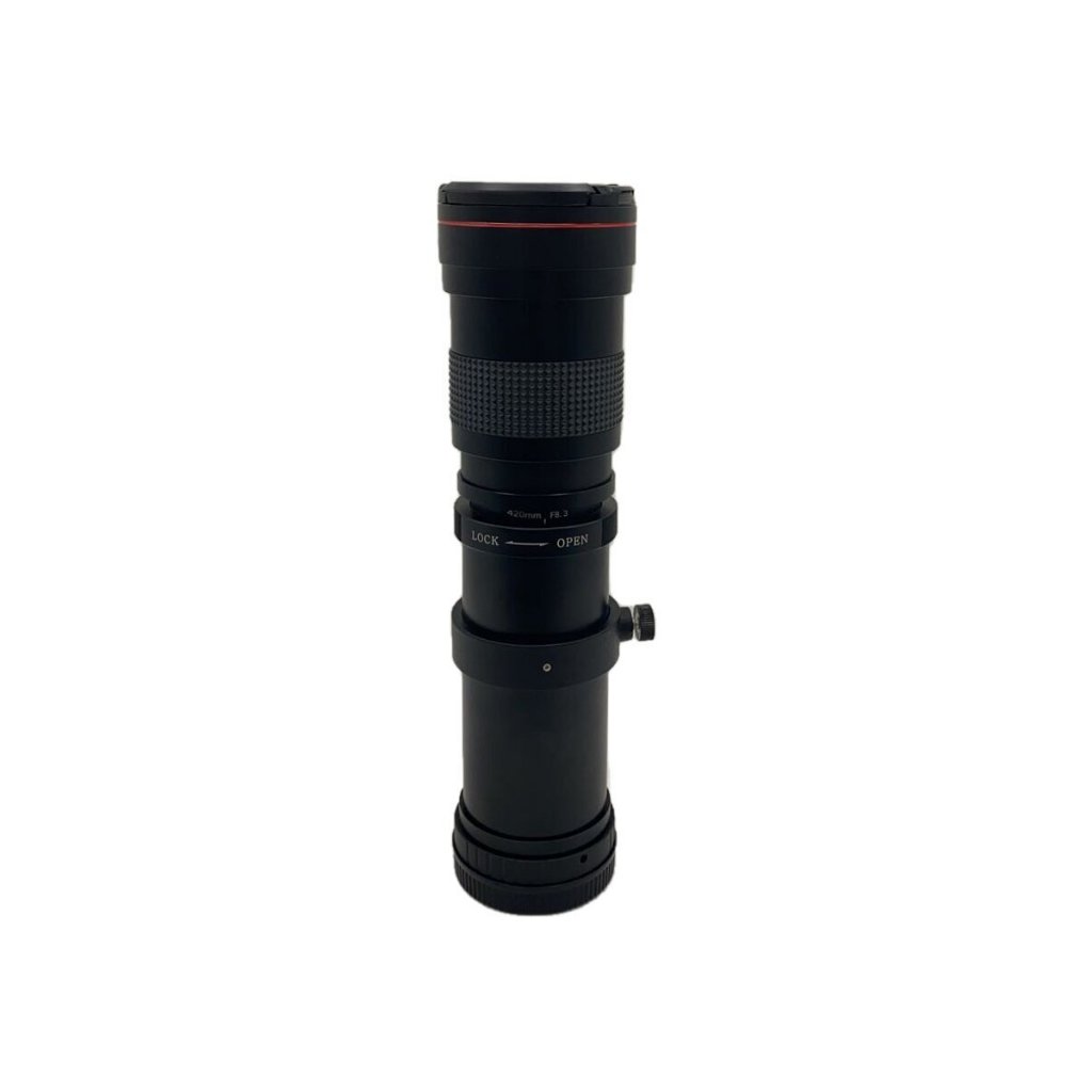 Lens 420-800mm F8.3-16 Super Telephoto – Ngàm T – Manual Focus  - Kèm sẵn ngàm chuyển cho canon ef 9