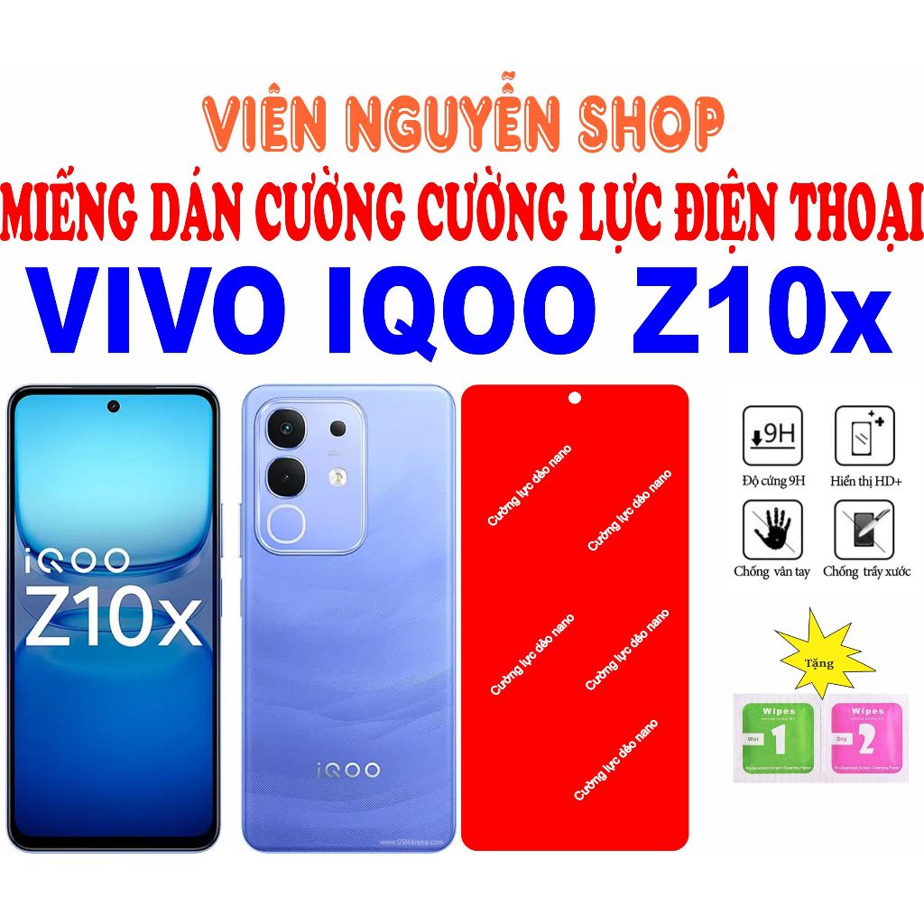 Kính cường lực dẻo cho điện thoại VIVO IQOO Z10x