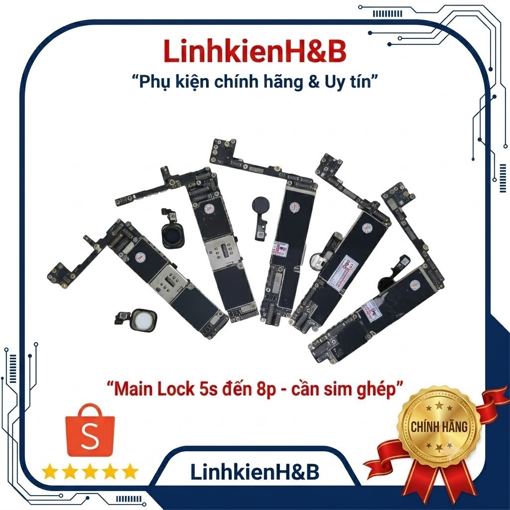 Main iphone Lock icloud off dành cho dòng ip 5s 6g 6s 6p 6sp 7 7p 8 8p