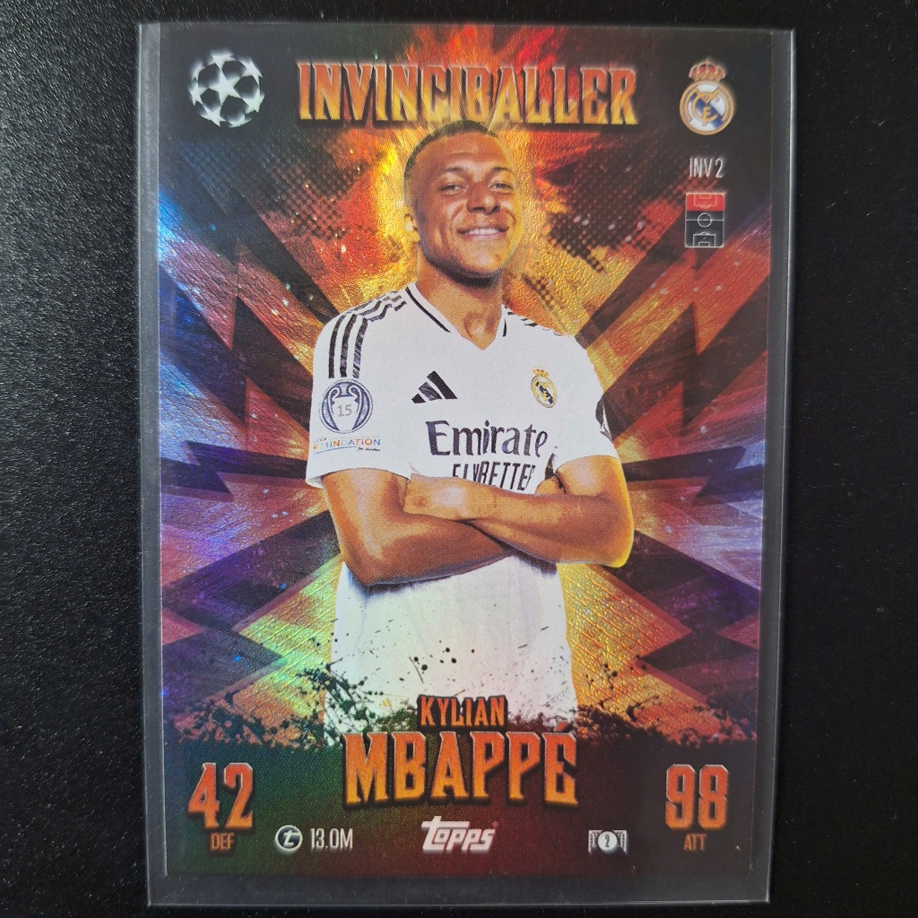 [VIP] Thẻ cầu thủ Mbappe Real Madrid, Pháp Panini World Cup 2026, Golden, Limited Chính Hãng