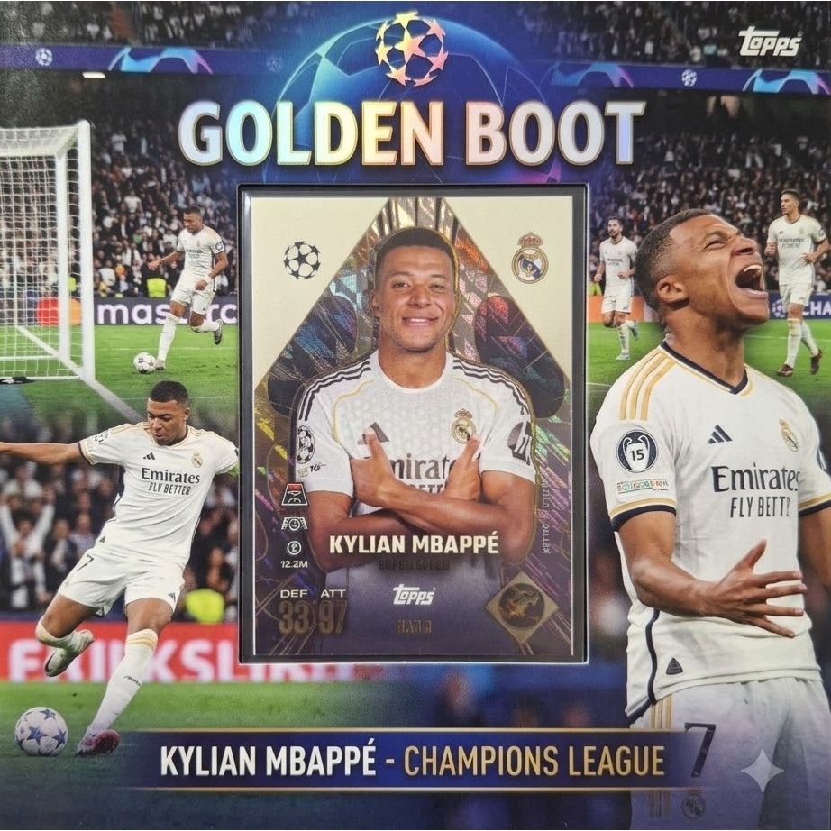 [VIP] Kylian Mbappe Real Madrid SUPER SPEED, Topps FIFA 2026 chính hãng