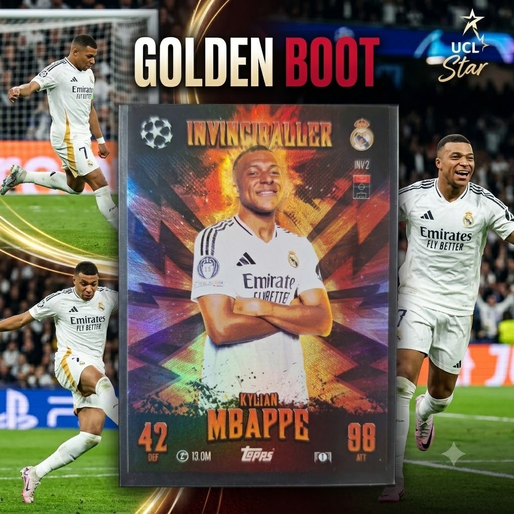 [HOT] Kylian Mbappe Real Madrid INVINCIBALLER, FIFA 365 2026 chính hãng