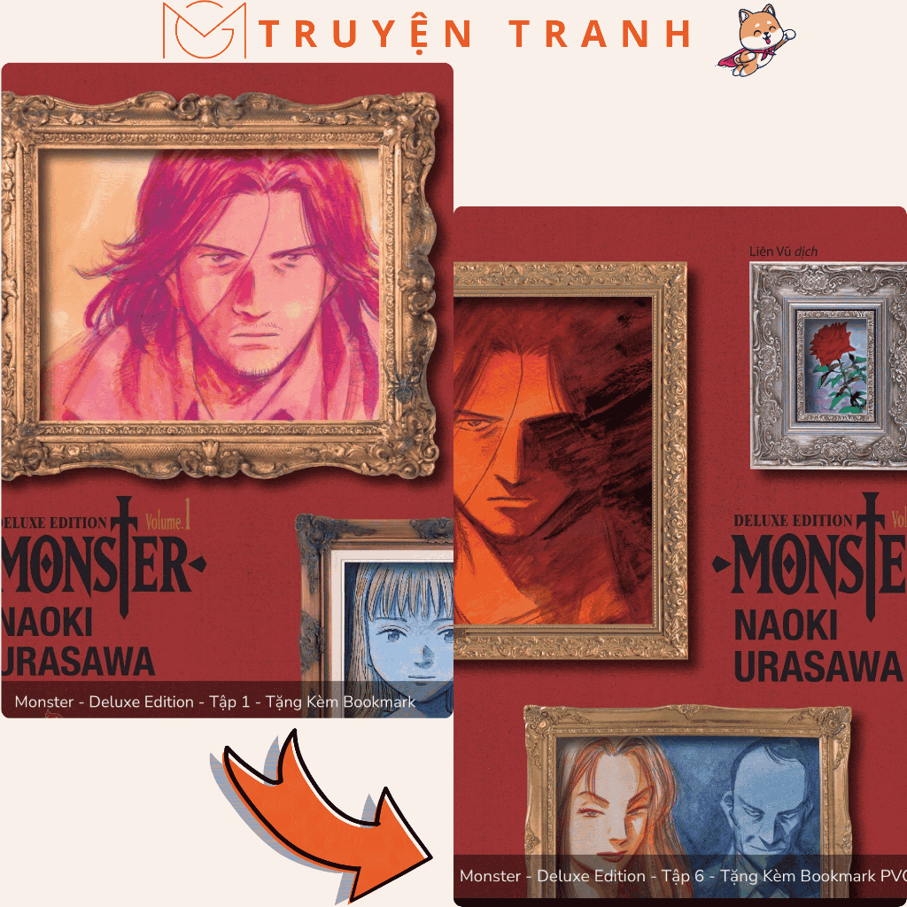 Truyện - Monster The Deluxe Edition Combo - NXB Kim Đồng