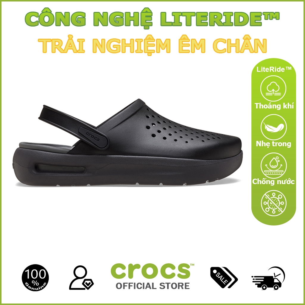 CROCS dép nam Giày nam  INMOTION CLOG 2099641- black