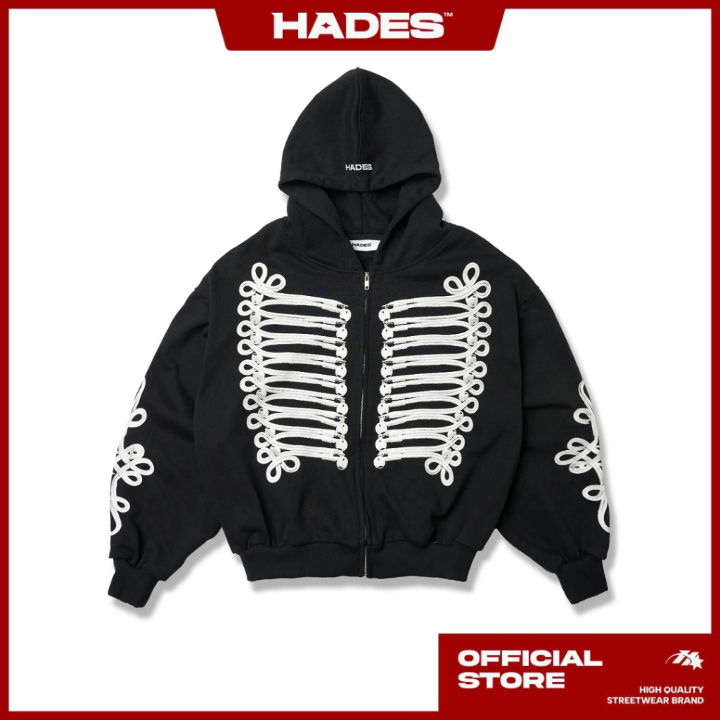 ÁO HADES PARADE ZIP HOODIE
