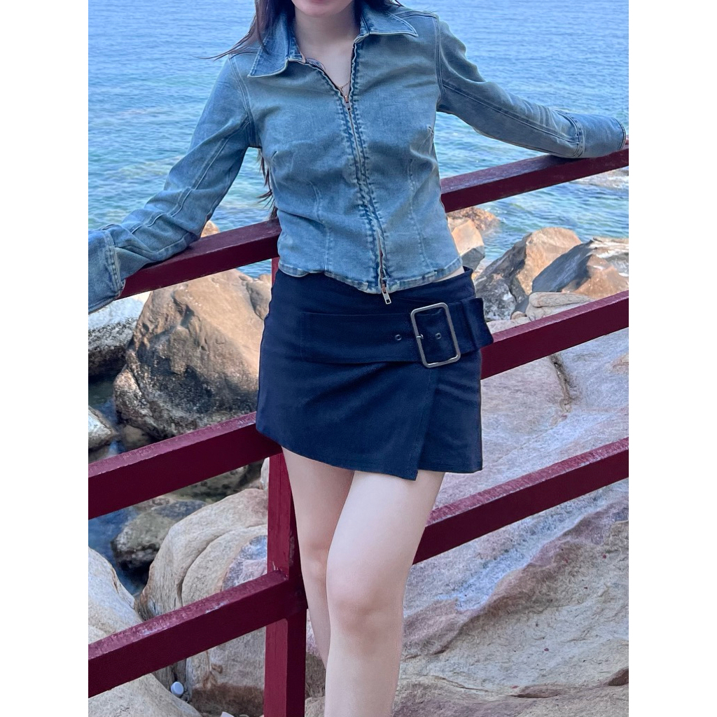 Chân váy cạp trễ Urban outfit vnxk