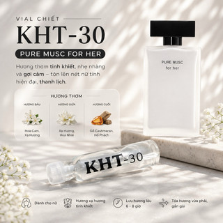 Nước Hoa Dạng Tinh Dầu Nam Nữ Vial Test Mùi 1.5ml | Kim Hằng Trương