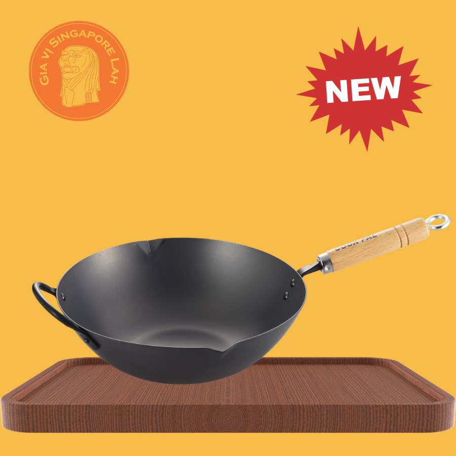 Yoshikawa - Chảo lòng sâu có tay cầm Beijing chống dính Yoshikawa Nhật Bản / Cook-Pal REN Beijing Wo