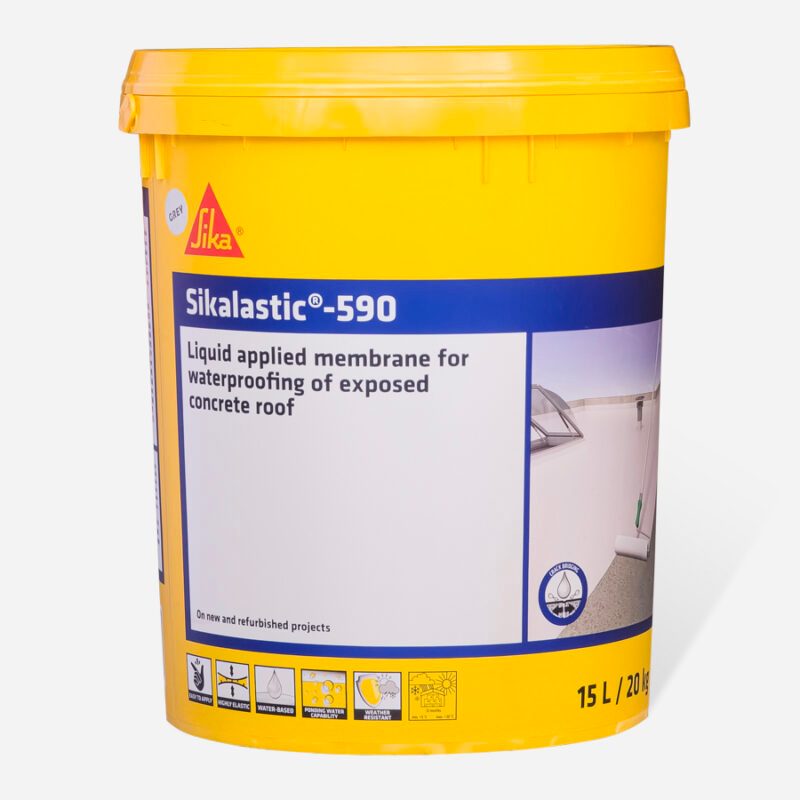 Sơn chống thấm tường ngoài Sika 590 (1kg)