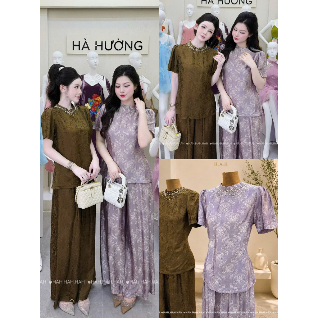 HC H98 Set lụa khâu đá siêu hottt HAH