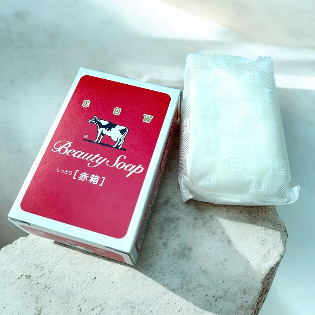 Xà Phòng Con Bò Đa Năng Cow Beauty Soap Dùng Cho Toàn Thân Và Mặt (90g) Nhật Bản - Jron Beauty