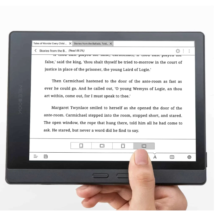 Máy đọc sách chính hãng Meebook M7 - Ram 3G - 8GB - Máy cũ 85% - Máy xước nhẹ