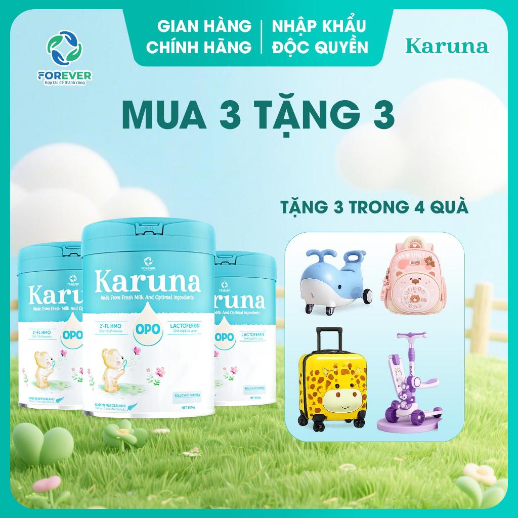 [Mua 3 tặng 3 - Date 10/2026] Sữa bột công thức Karuna 800g
