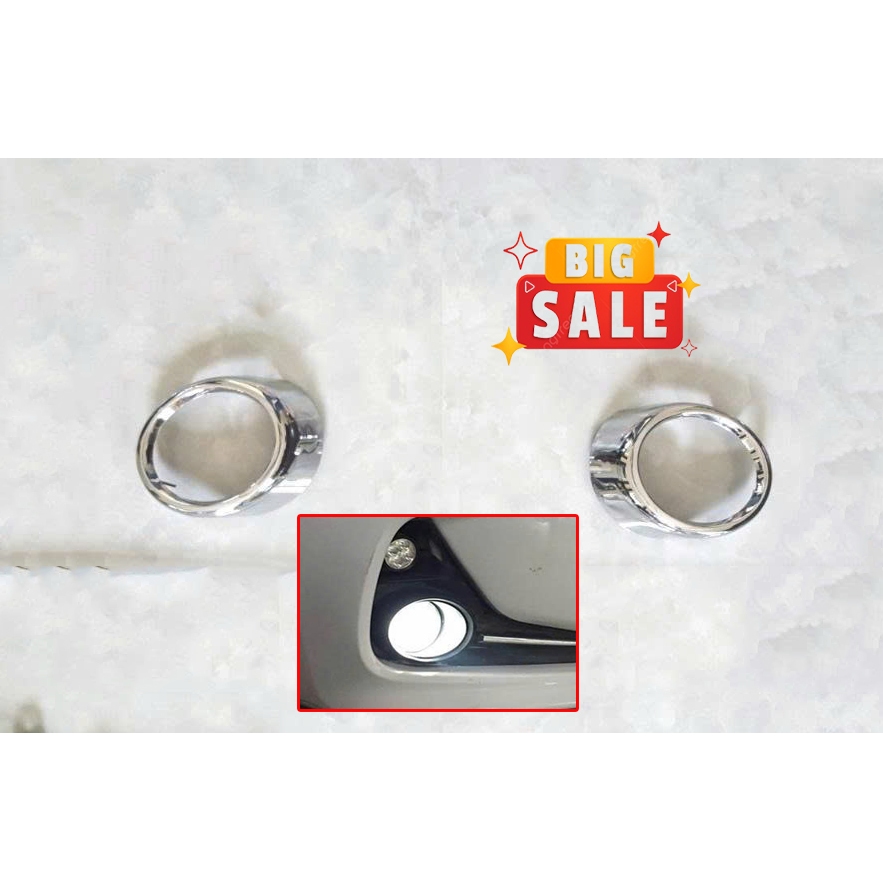 Bộ 2 Ốp Viền Gầm Tròn i10 2017 2018 2019 2020 2021 ( Bản Hatbach ) - Ốp Gầm Tròn Trước Hyundai i10