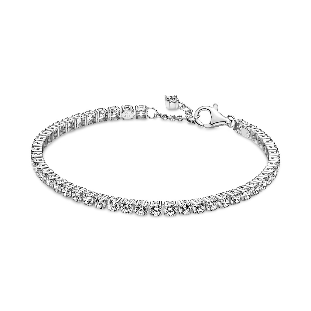Vòng Tay Pandora Timeless Tennis Bạc Đính Đá - Sparkling Tennis Bracelet