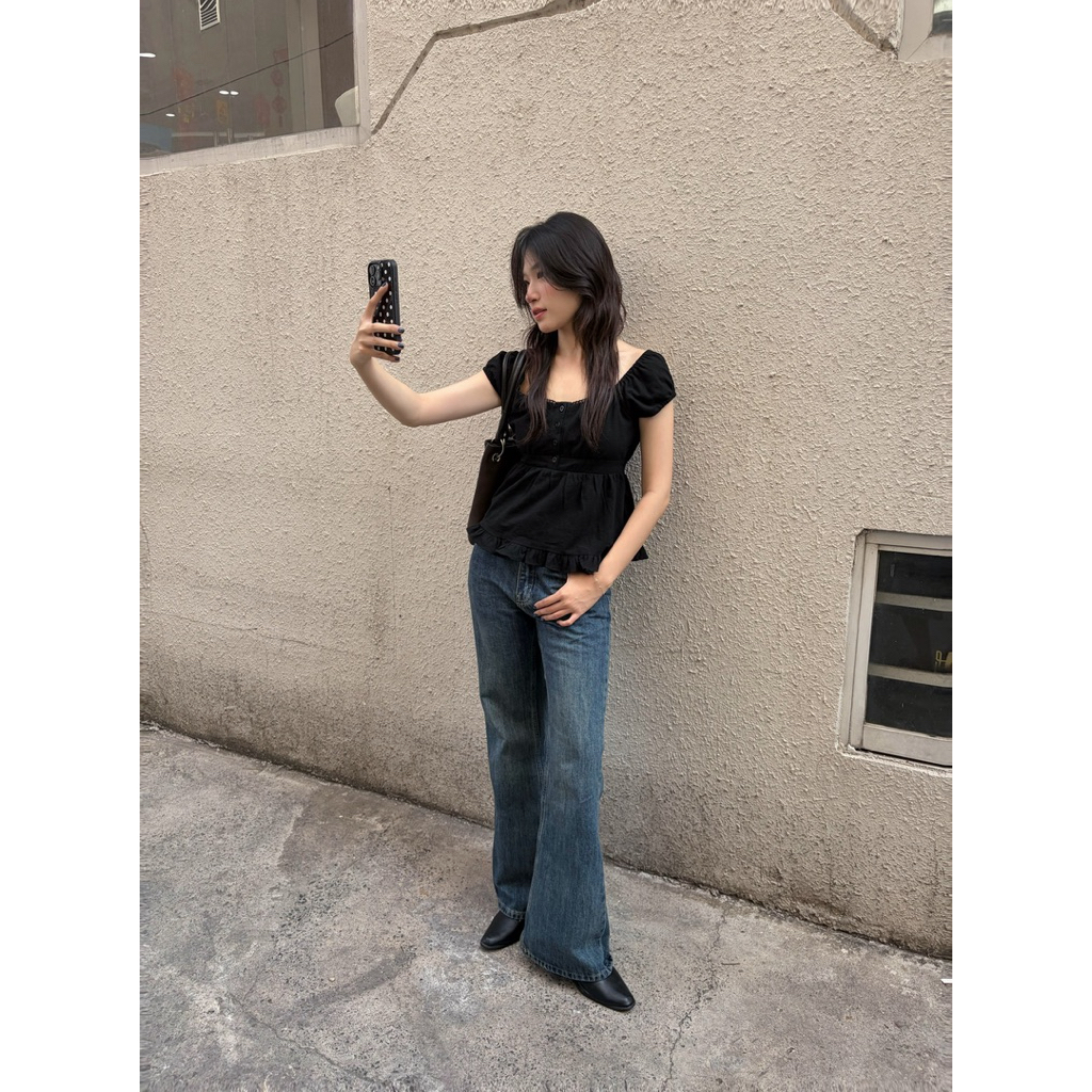 Quần jean ống loe - Aufra studio