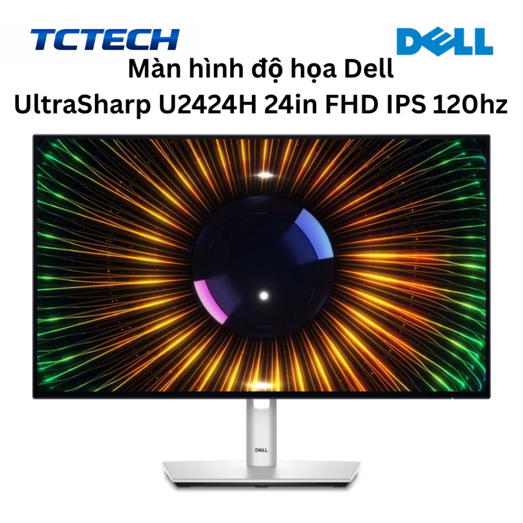 Màn hình độ họa Dell UltraSharp U2424H 24in FHD IPS 120hz  Chính Hãng