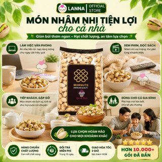 【CHUẨN CHẤT LƯỢNG】Hạt Dẻ Cười Mỹ Mornuts Chuẩn Nhập 100% Hàng Ngon Loại 1 KHÔNG TẨY (500g)