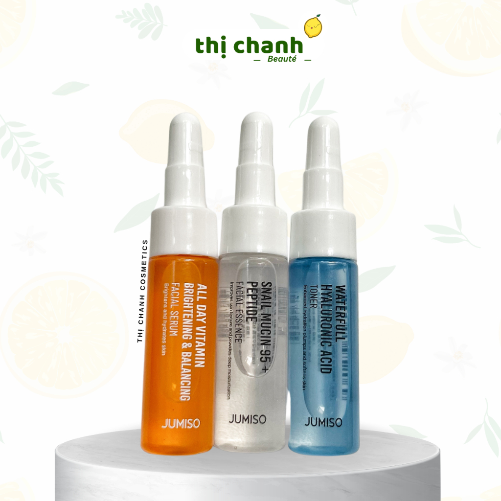 [XẢ KHO] Serum/ Toner JUMISO Snail Mucin / Waterfull Hyaluronic Acid/ All Day Vitamin Brightening