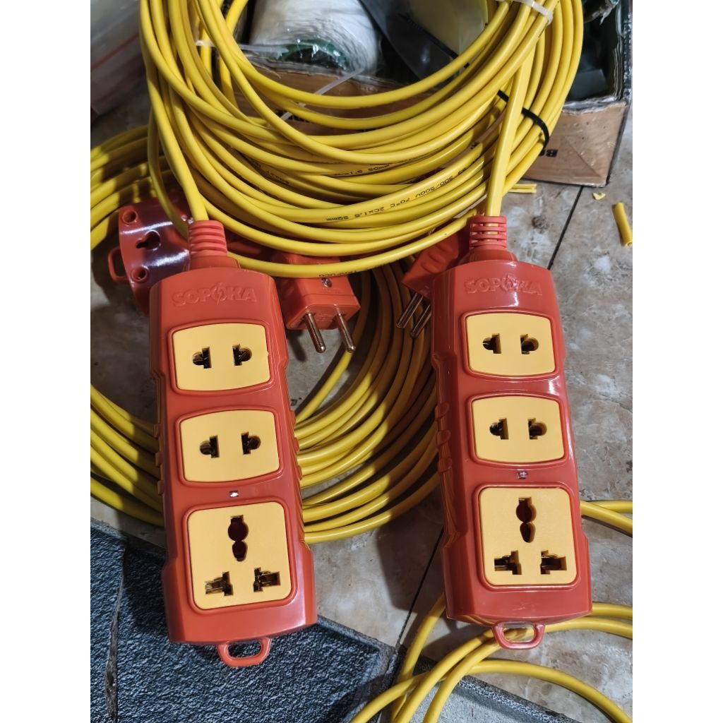 Dây ổ chịu tải Sopoka 3 ổ +dây 2x1.5 Trần Phú Trafuco Chính hãng.