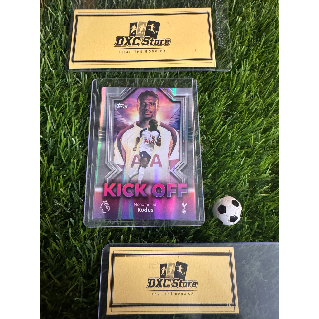 [ CHÍNH HÃNG ] - KICK OFF - TOPPS PREMIER LEAGUE 2026 - MOHAMED KUDUS (TOTTENHAM)