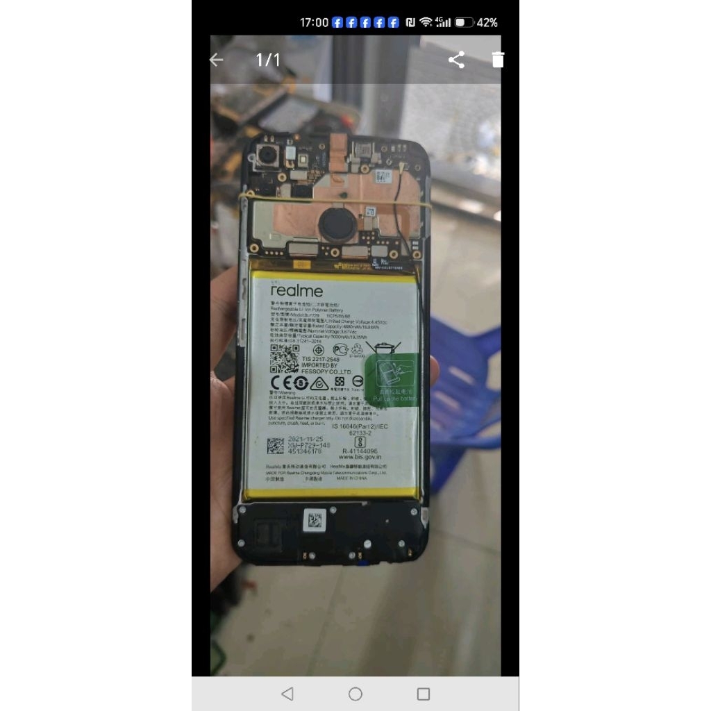 main realme c21y kèm pin 400k, liên hệ: 076.631.0245 (Shop T Plus Mobile 320 Nguyễn Trãi)