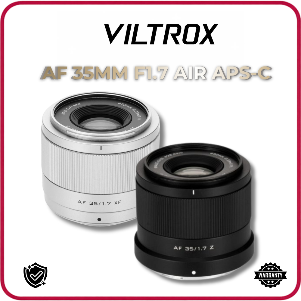 VILTROX AF 35mm F1.7 Air APS-C Lens for Fujifilm X-Mount/ Sony E-Mount/ Nikon Z-Mount