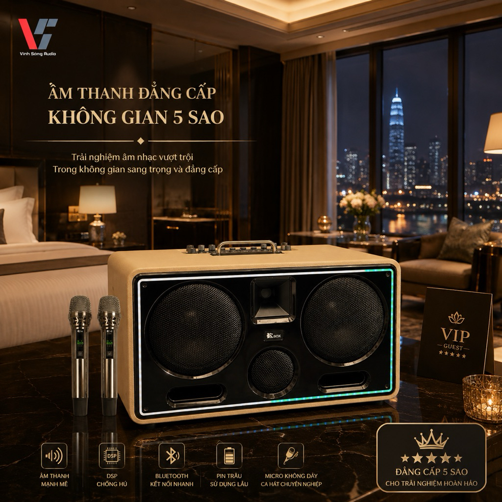 Loa Karaoke KC 279 PROMAX - Phiên Bản loa Nâng cấp