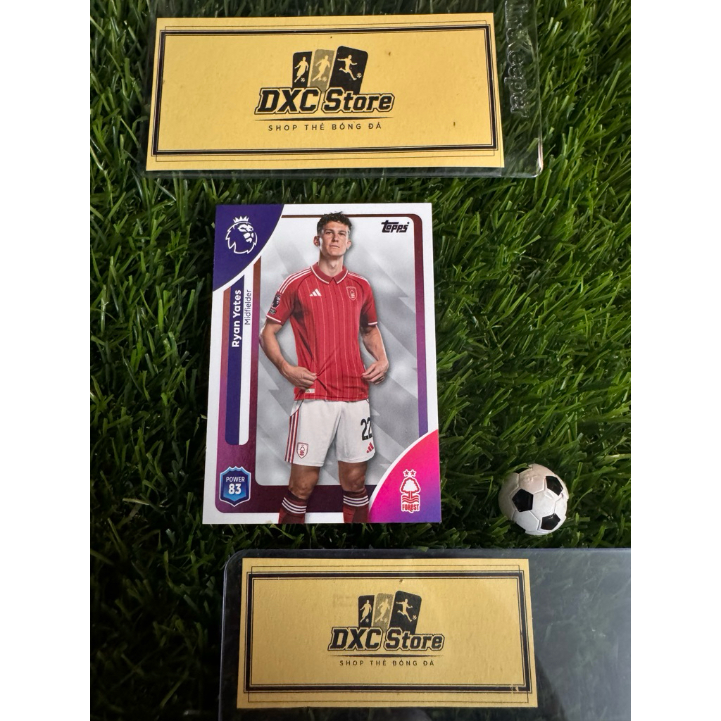 [ CHÍNH HÃNG ] - TOPPS PREMIER LEAGUE 2026 - RYAN YATES (NOTTINGHAM FOREST)