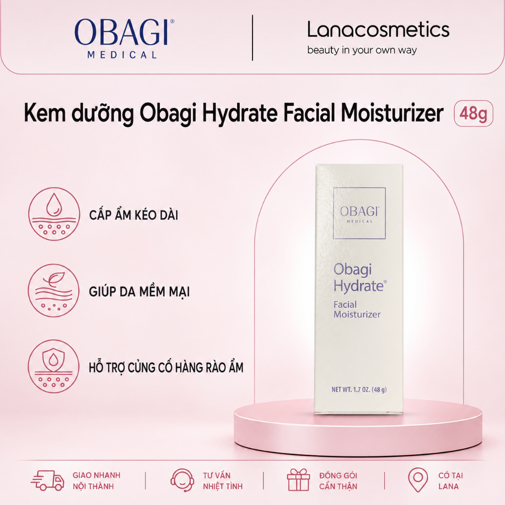 Kem dưỡng Obagi Hydrate Facial Moisturizer 48g