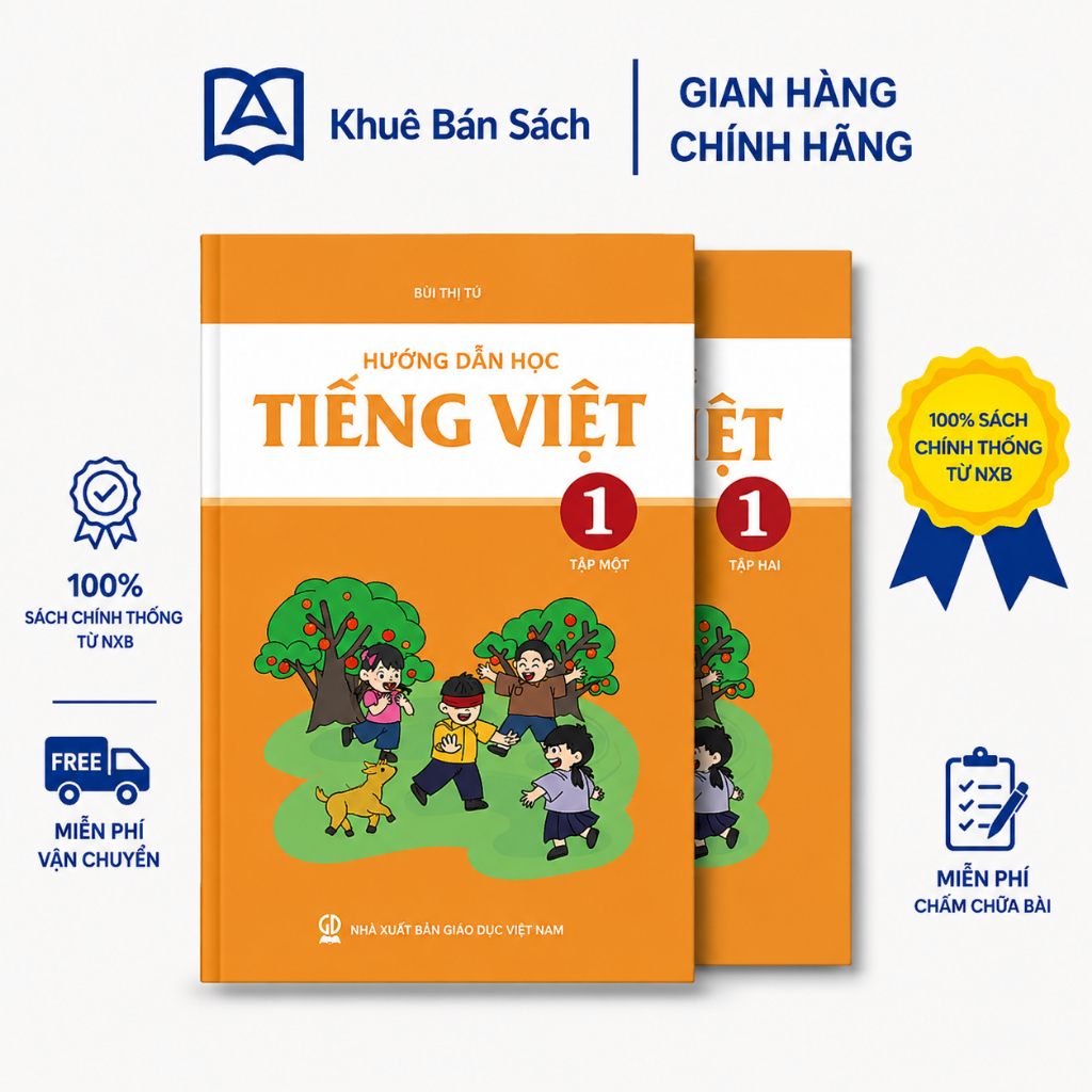 Sách- Hướng Dẫn Học Tiếng Việt Lớp 1 - Archimedes School