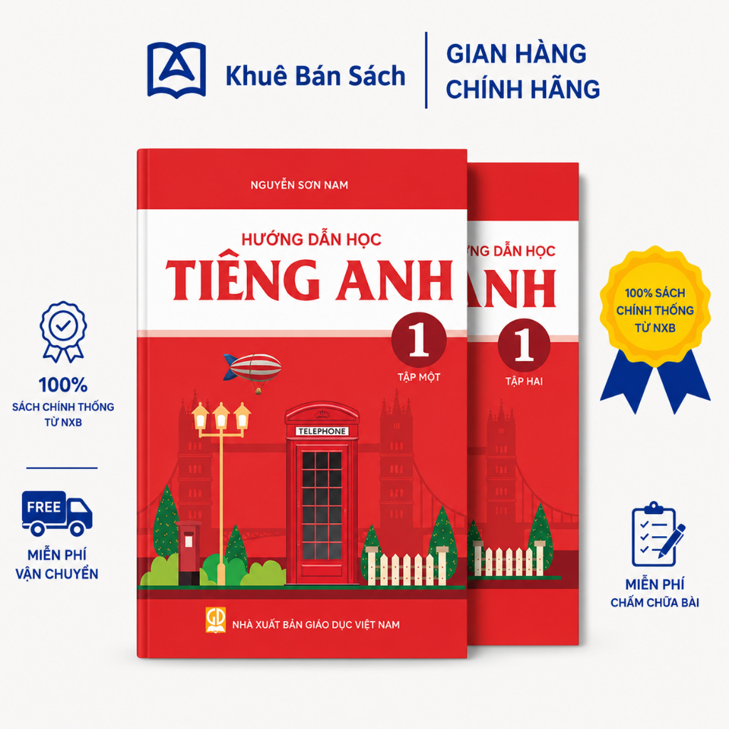 Sách - Hướng Dẫn học Tiếng Anh Lớp 1 - Archimedes School