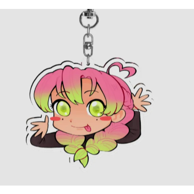 Kanroji Mitsuri keychain  namdecorshop