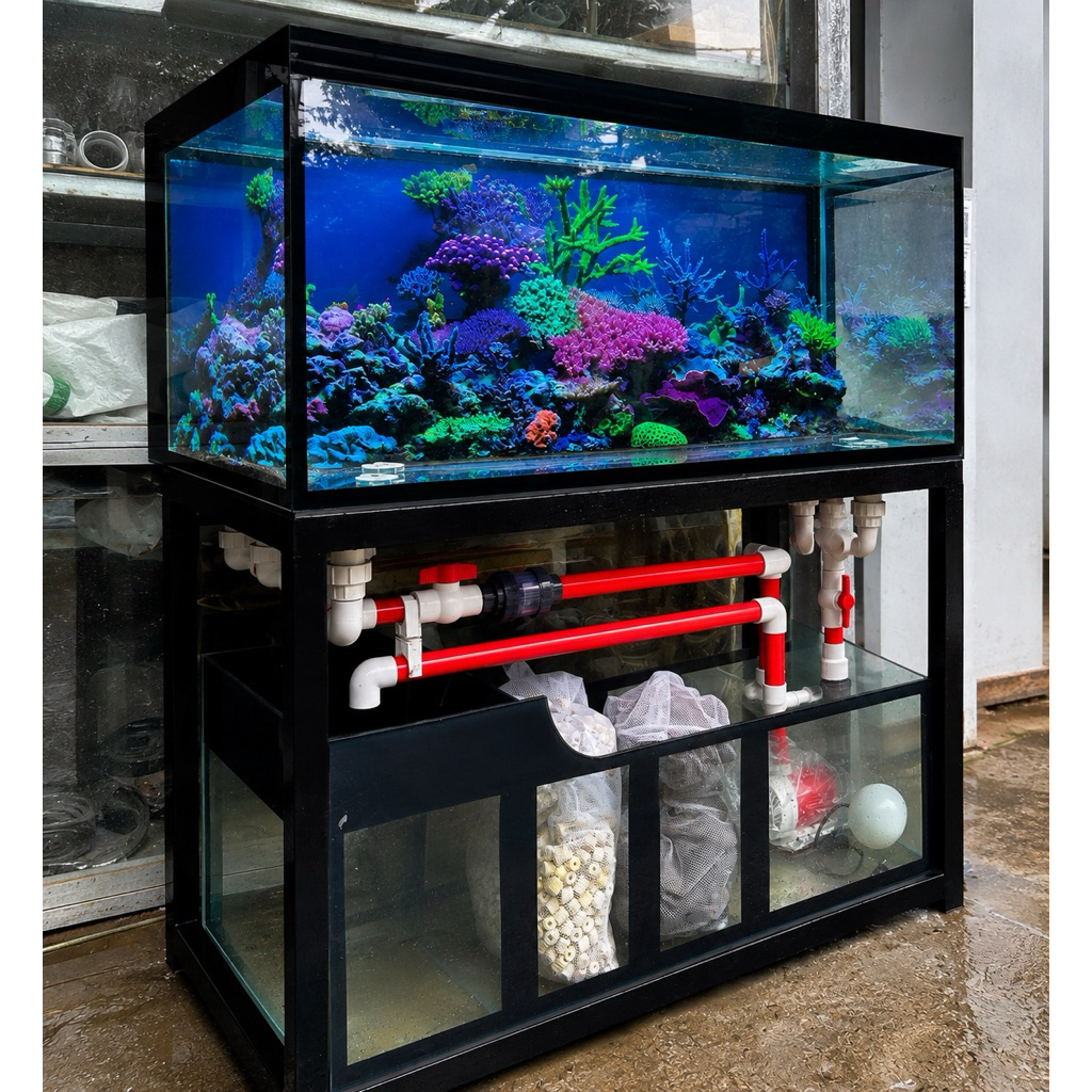 Trọn bộ 80x40x40 tràn dưới,phao cơ, GH toàn quốc