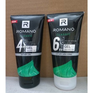 Romano - Gel tạo kiểu tóc classic 150g