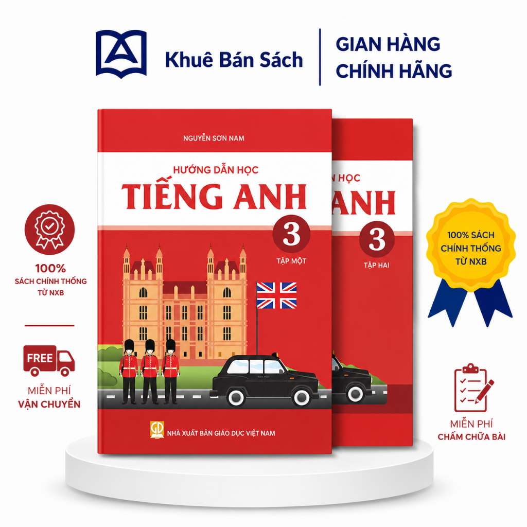 Sách - Bộ Hướng dẫn học Tiếng Anh Lớp 4 trường Archimedes  ( Chuẩn sách gốc- bản mới nhất)