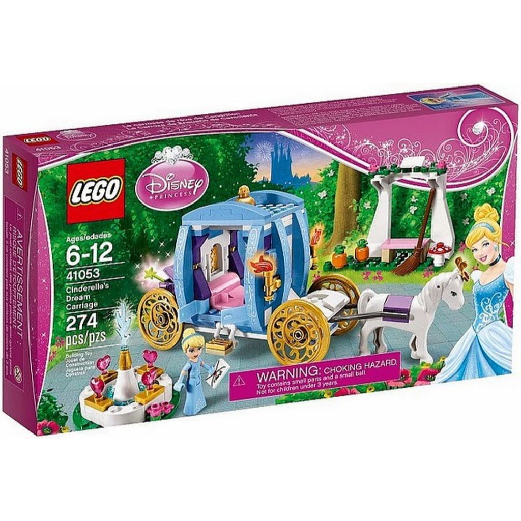 LE GO 41053 DISNEY Xe ngựa giấc mơ của Cinderella Cinderella's Dream Carriage Hàng mới, chính hãng 1