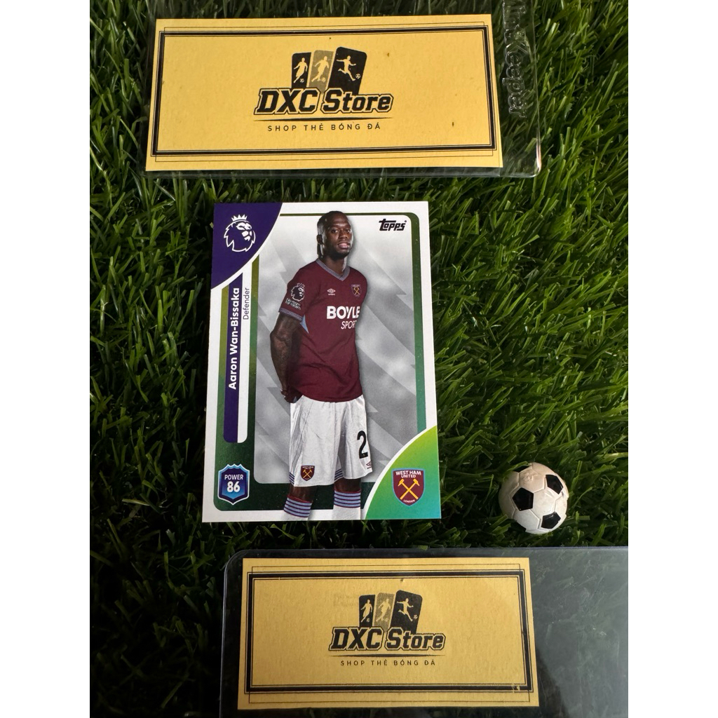 [ CHÍNH HÃNG ] - TOPPS PREMIER LEAGUE 2026 - AARON WAN-BISSAKA (WEST HAM)
