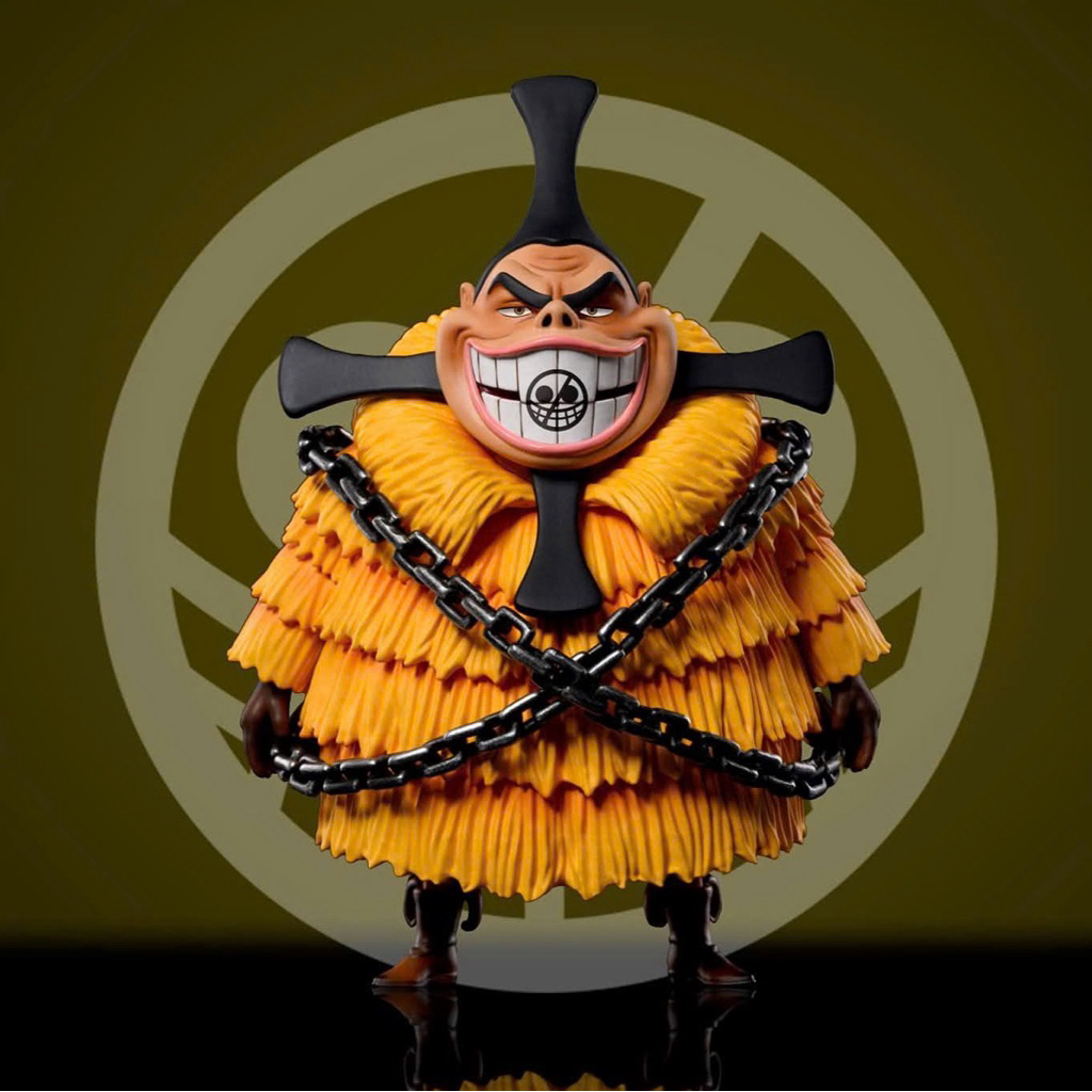 Mô hình Resin WCF chính hãng C Studio One Piece Dressrosa Kingdom Gia Tộc Donquixote Buffalo