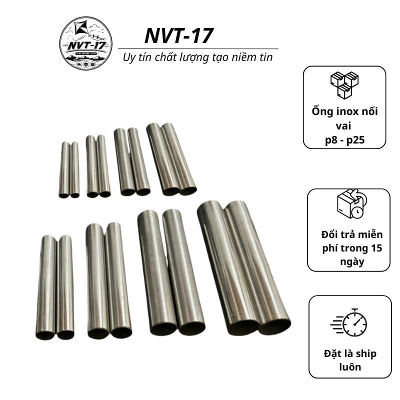 Thanh Inox Tròn Pass Diều Cao Cấp - Pass Inox Làm Diều Pass Nối Vai Diều Cho Diều Song Vân Đuôi Cá Đ