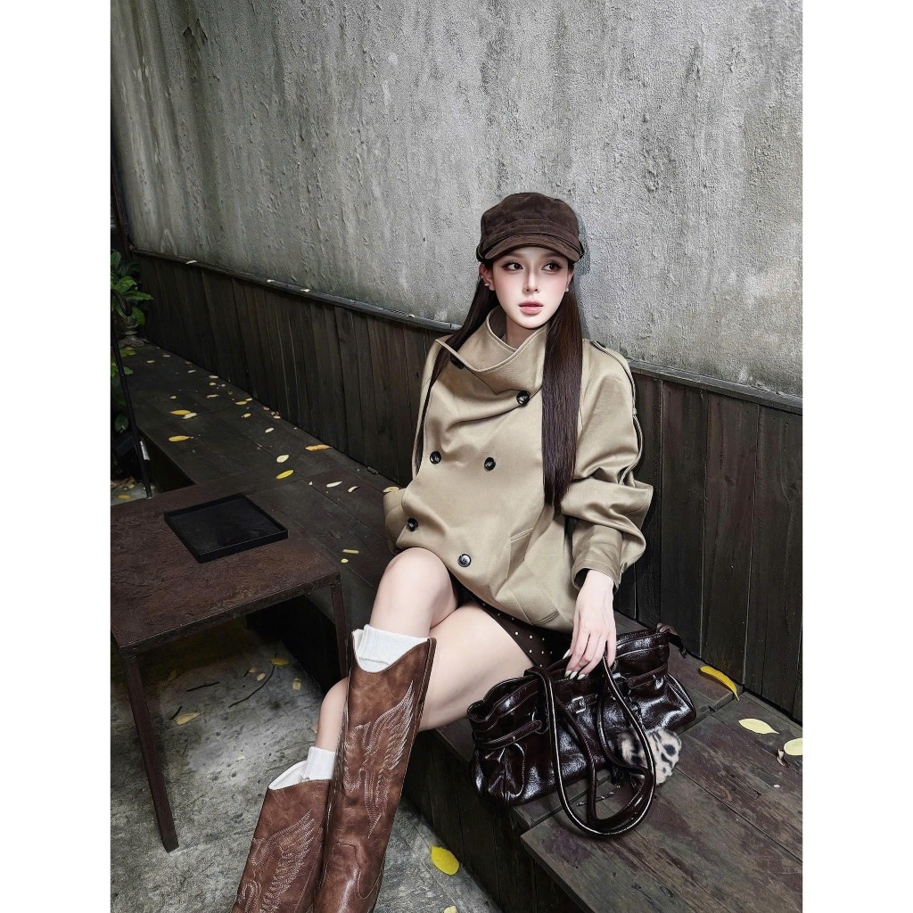 Hàng mới về Áo khoác bomber Douyin Trendy