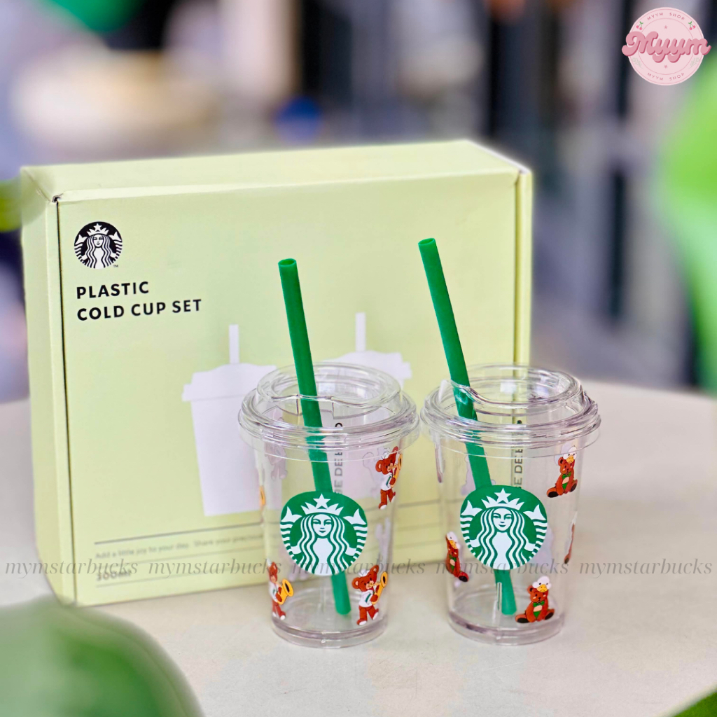 [𝐀𝐮𝐭𝐡𝐞𝐧𝐭𝐢𝐜] SET 2 LY (300ML) STARBUCKS x BEBE DE PINO SIREN MINI CUP