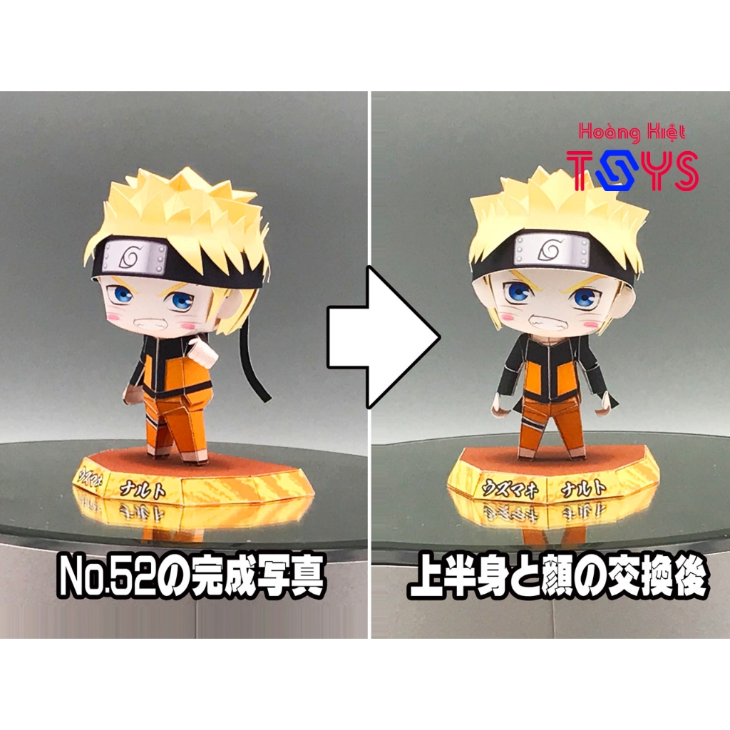 Mô hình giấy anime Chibi Uzumaki Naruto  [Naruto Shippuden]