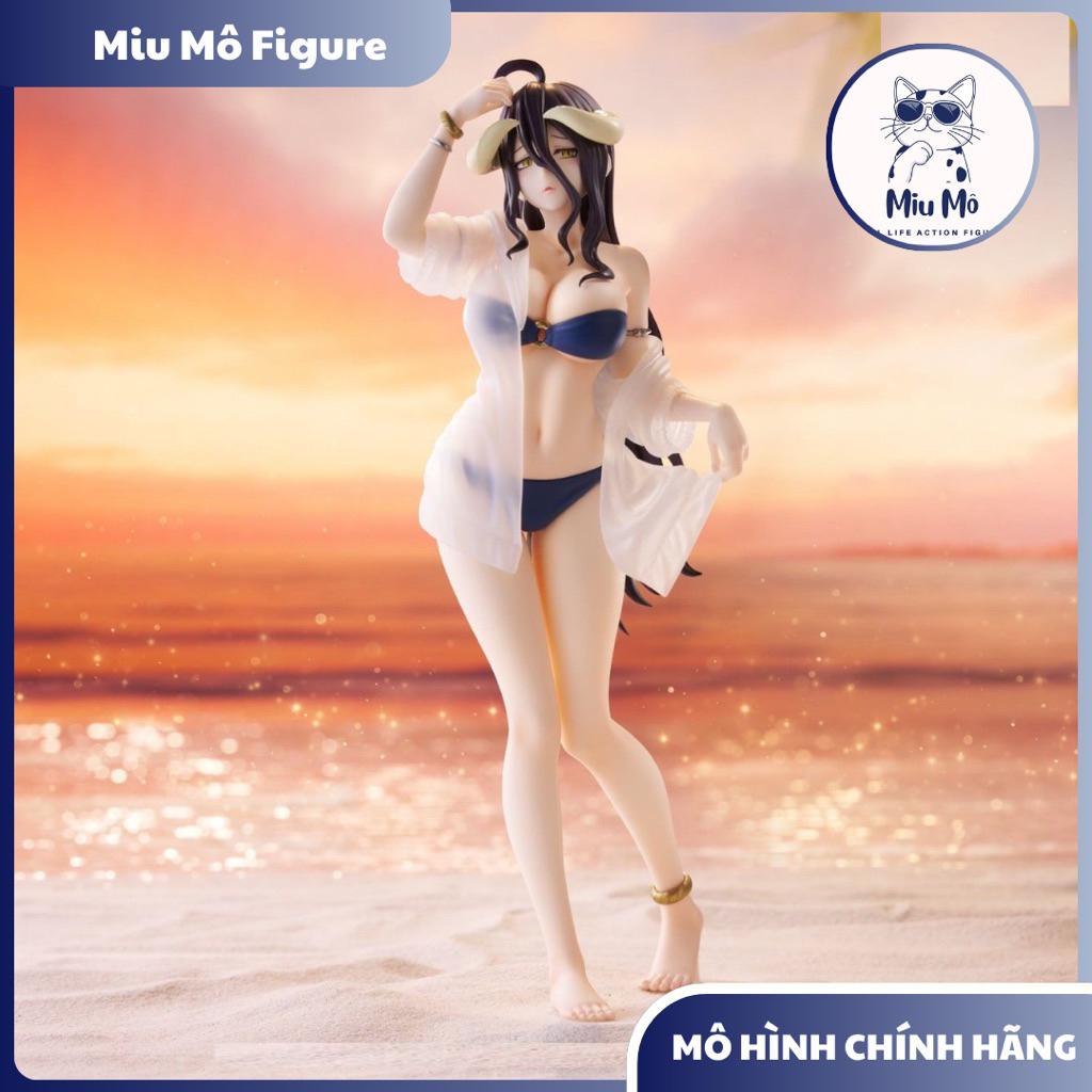 MÔ HÌNH Albedo - Swimsuit - Overlord - Muchute FURYU FIGURE CHÍNH HÃNG