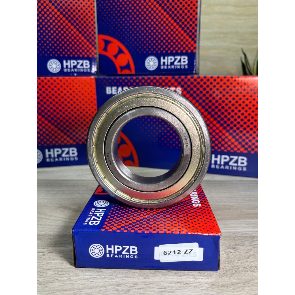 |CÓ HÓA ĐƠN VAT| Vòng bi HPZB 6212 [ZZ/2RS] Nắp Sắt/Nhựa-Bạc Đạn 6212 Chạy Êm, Giảm Ma Sát,Quay Mượt