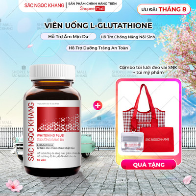 Viên uống hỗ trợ dưỡng trắng, mờ đốm nâu Whitening Plus hộp 60 viên