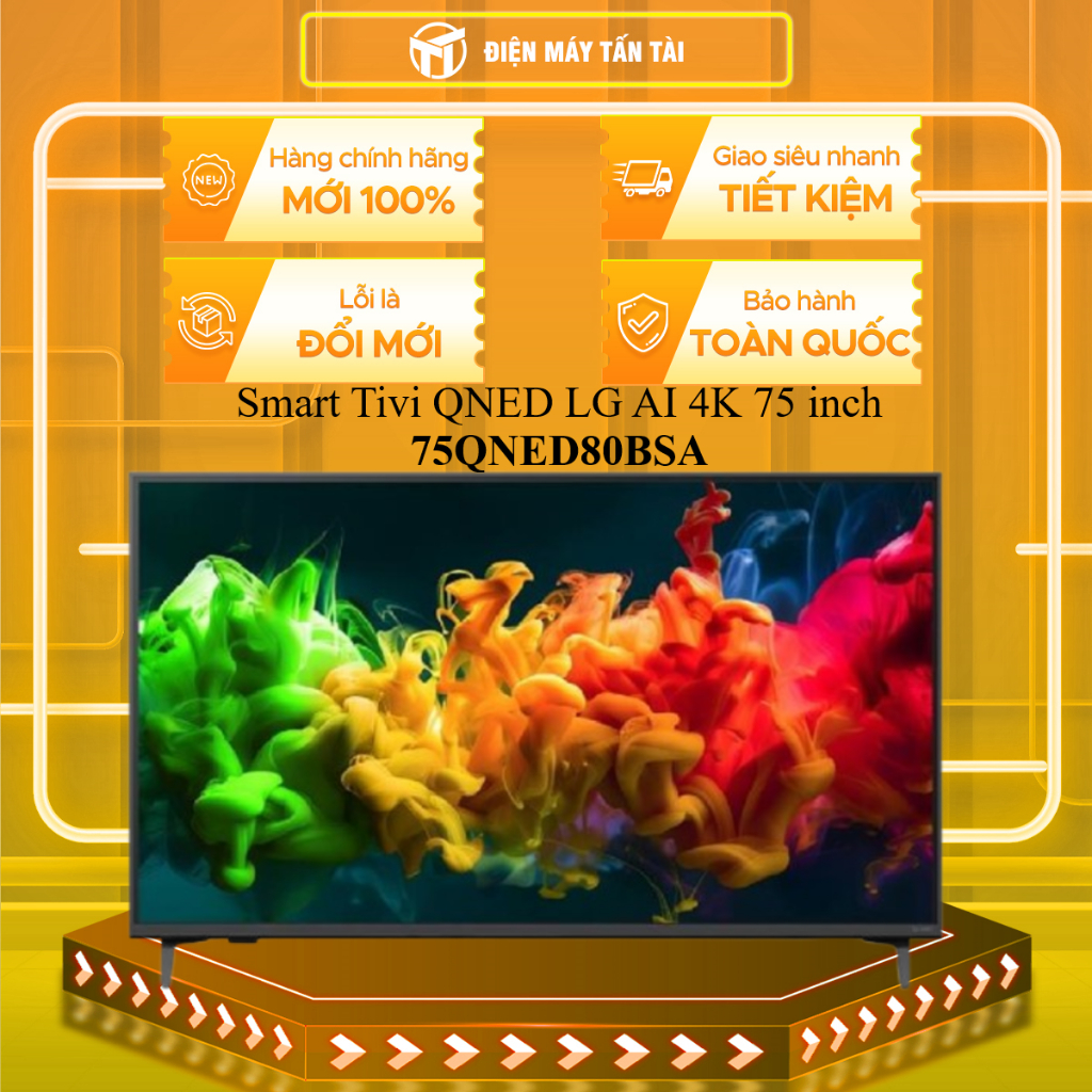 75QNED80BSA - Smart Tivi LG QNED AI 4K 75 Inch 75QNED80BSA / 75QNED80ASA